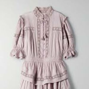 Aritzia Sunday Best Peace Dress in Lilac